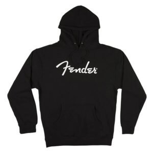 Clothing spaghetti logo hoodie, black, XL