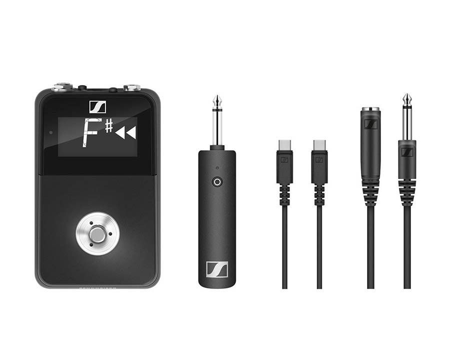 wireless digital instrument system PEDALBOARD with 6,3mm transmitter and stomp box/tuner receiver