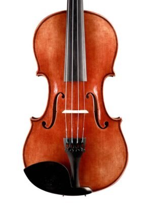 violin 3/4, oil varnish with antique finish, well flamed maple back