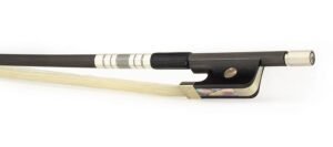 cello bow 4/4, unidirectional carbon fiber, round, ebony frog