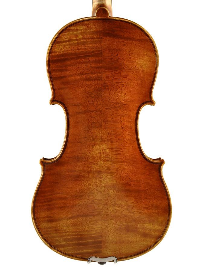 violin outfit 1/8, oil varnish slightly shaded, flamed maple, case, BV-10/18 ELS bow incl. - Afbeelding 5