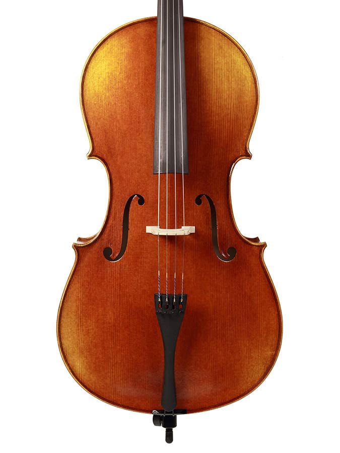 cello 4/4, oil varnish with light brown finish, European woods