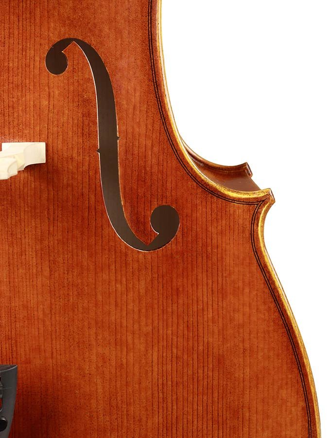 cello 4/4, oil varnish with light brown finish, European woods - Afbeelding 4
