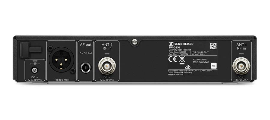 wireless bodypack base set with bodypack transmitter (without cable), (S1-7) 606-662 MHz (NL) - Afbeelding 3