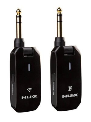 5.8 GHz wireless system for guitar, jack plug transmitter and receiver