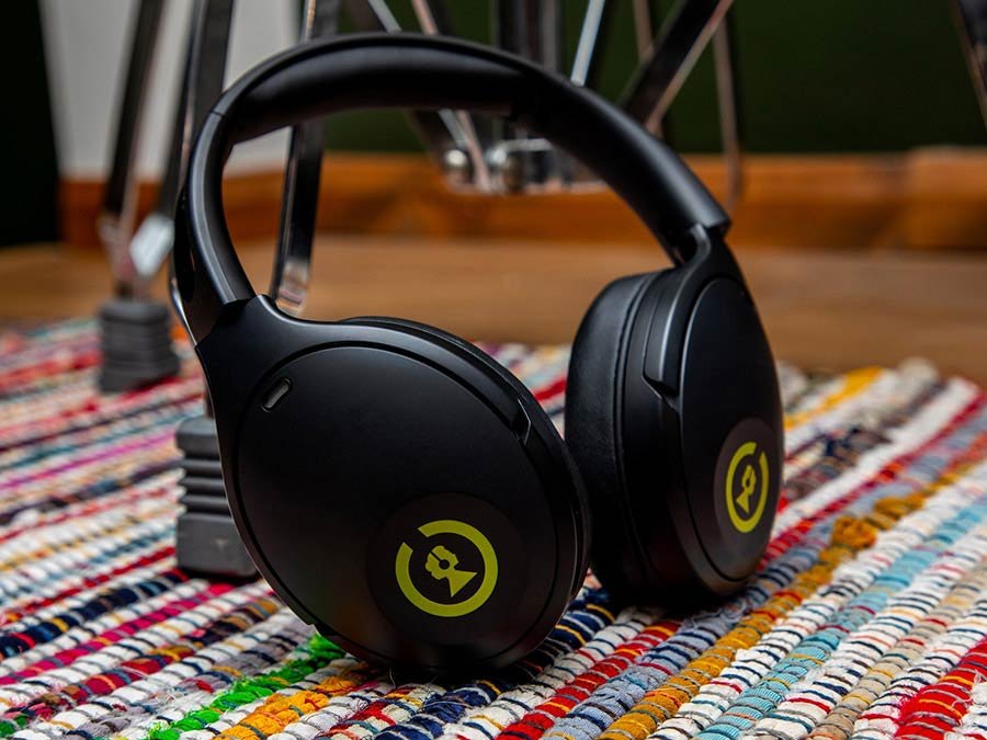 TWS bluetooth hybrid ANC headphones 100 hour playback, black - Afbeelding 7