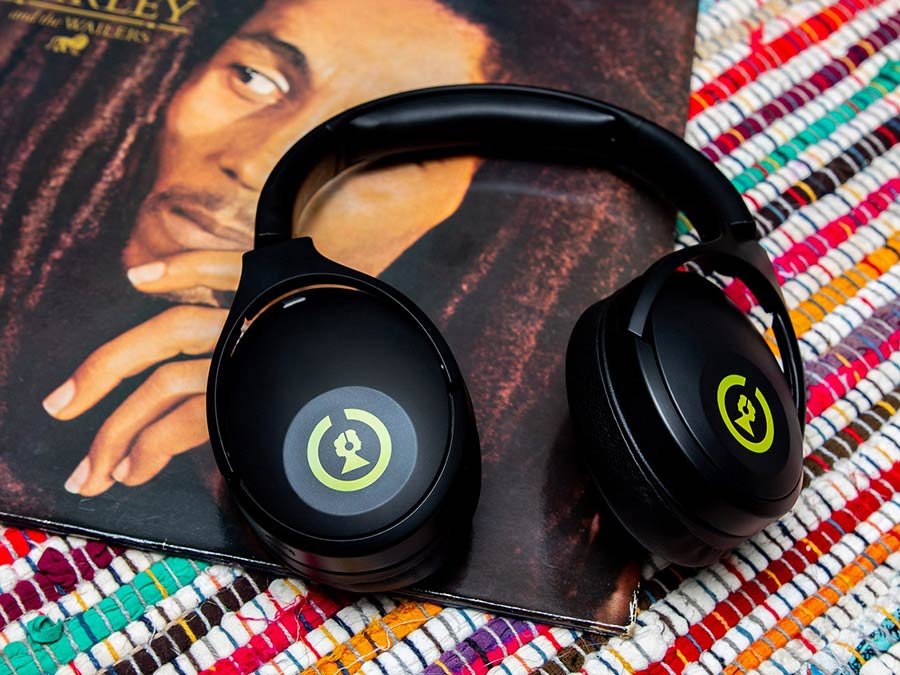 TWS bluetooth hybrid ANC headphones 100 hour playback, black - Afbeelding 8