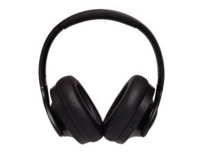 TWS bluetooth hybrid ANC headphones, unique transparency mode, with 3.5mm jack-jack cable, black