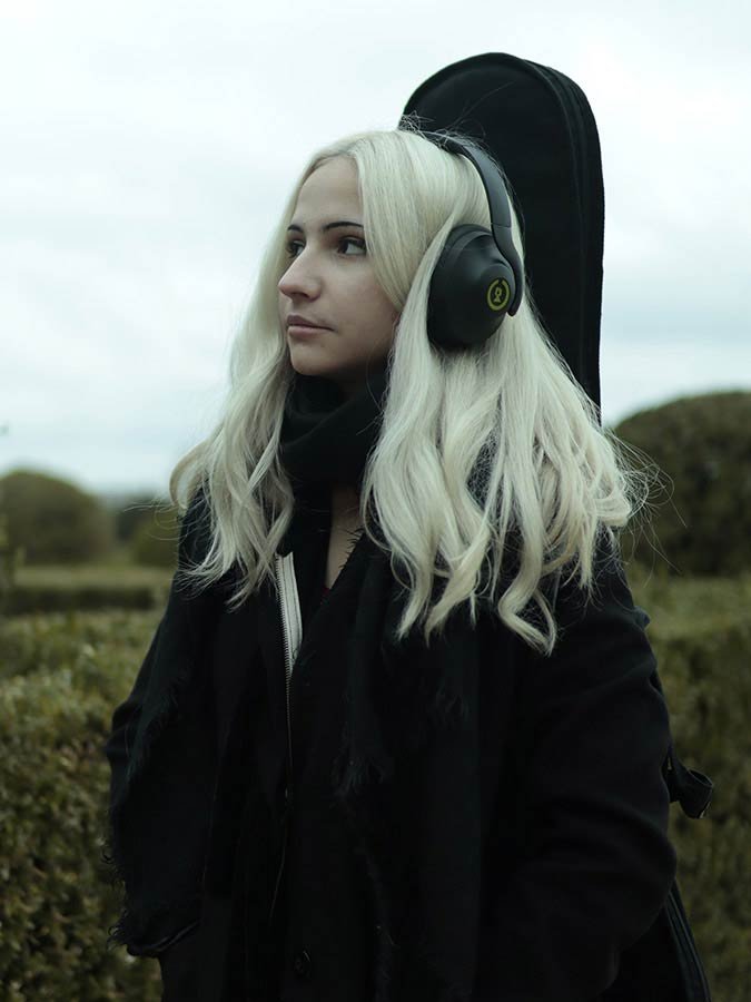 TWS bluetooth hybrid ANC headphones, unique transparency mode, with 3.5mm jack-jack cable, black - Afbeelding 7