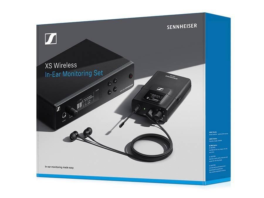 in-ear monitor system, complete starter set, E-range (823-832MHz) EU license free - Afbeelding 5