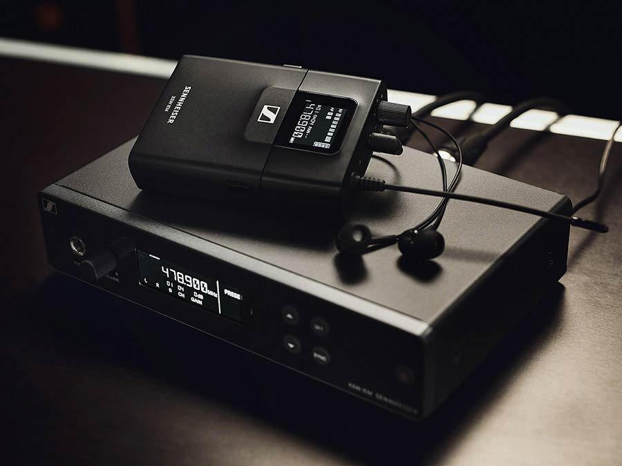 in-ear monitor system, complete starter set, E-range (823-832MHz) EU license free - Afbeelding 6