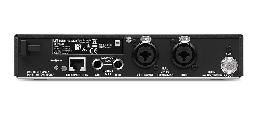 in-ear monitor system, E-range (821-832 MHz/863-865 MHz) EU license free - Afbeelding 3