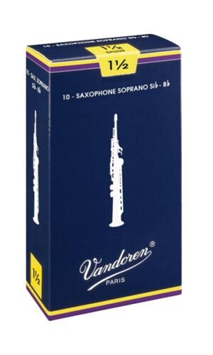 soprano saxophone reeds, 10-pack, 1.5