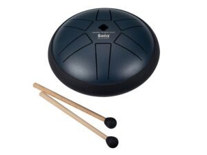 tongue drum 5.5", 6 tongues, A major pentatonic, navy blue