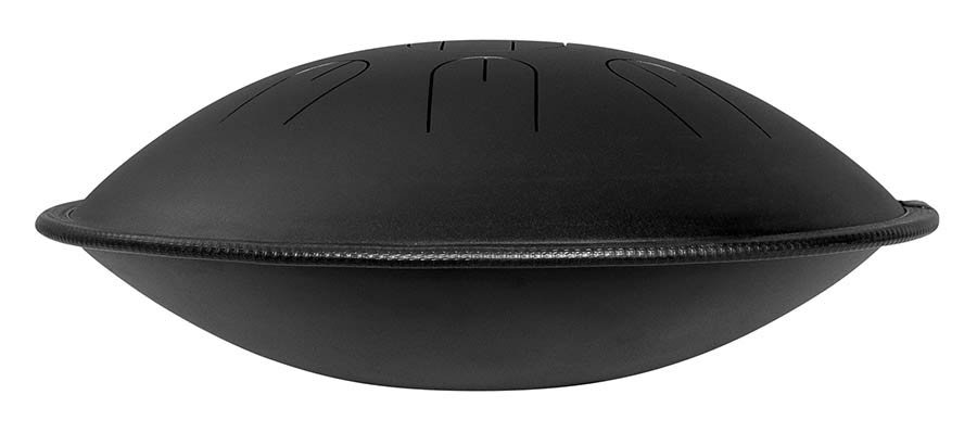 tongue drum 14", 9 tongues, D Kurd, black - Afbeelding 2