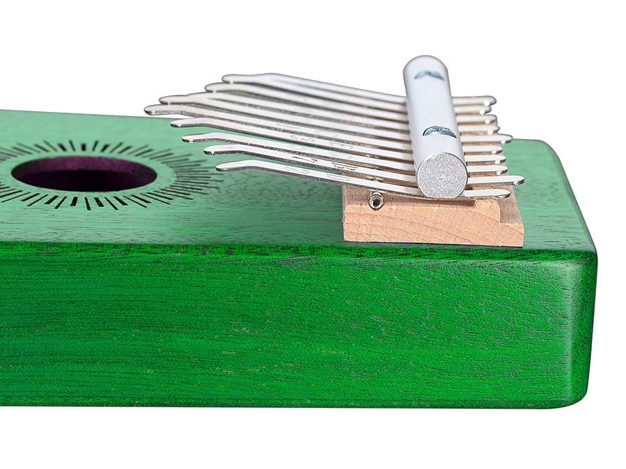 kalimba 'Mahogany 10" green - Afbeelding 6