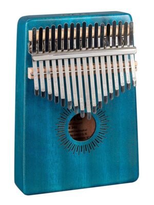 kalimba 'Mahogany 17" blue