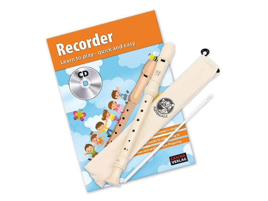 soprano recorder with German fingering, incl. Italian Method