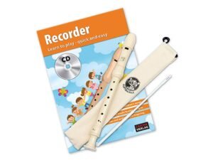 soprano recorder with Baroque fingering, incl. Spanish Method