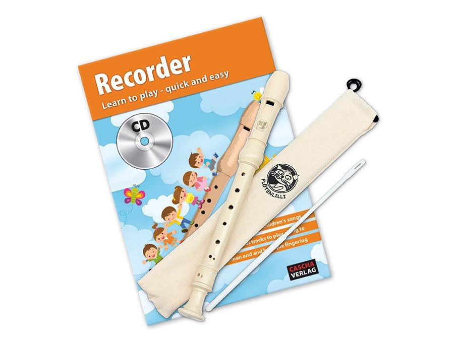 soprano recorder with Baroque fingering, incl. Spanish Method