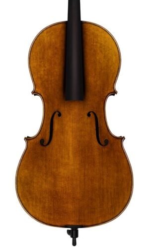 cello 1/4, oil varnish with light brown antique finish, european wood