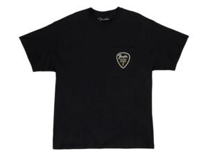 pick patch pocket t-shirt, black, M