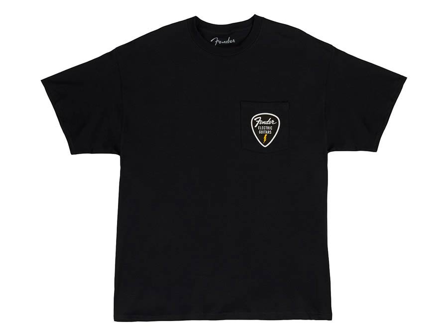 pick patch pocket t-shirt, black, XL