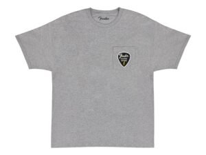 pick patch pocket t-shirt, athletic grey, XXL