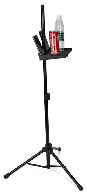 microphone stand accessory tray, plastic