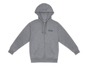 Clothing small spaghetti logo zip front hoodie, athletic gray, M