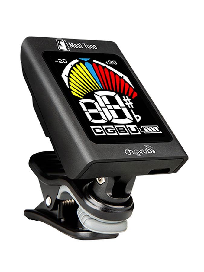rechargeable chromatic clip tuner 'Moai Tune', with multi color display, auto power on/off - Afbeelding 6