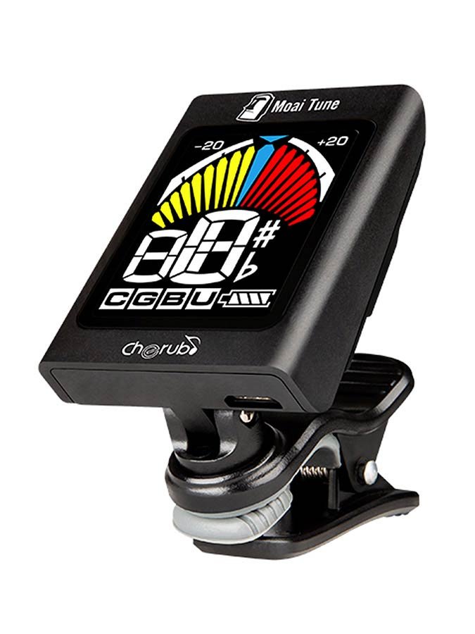 rechargeable chromatic clip tuner 'Moai Tune', with multi color display, auto power on/off - Afbeelding 7