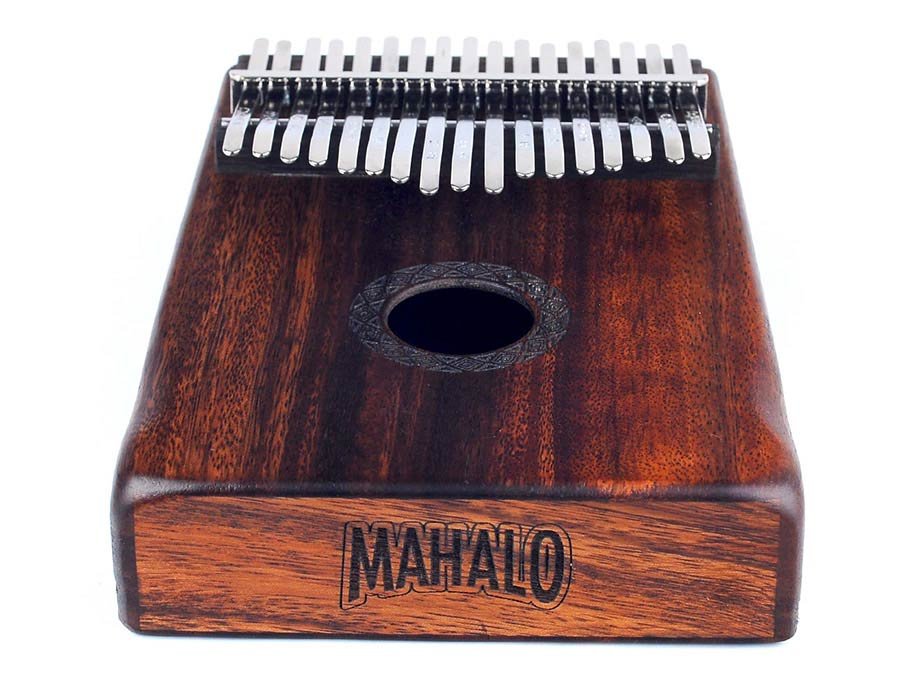 kalimba 17 keys TRADITIONAL, with tuning hammer and bag - Afbeelding 5