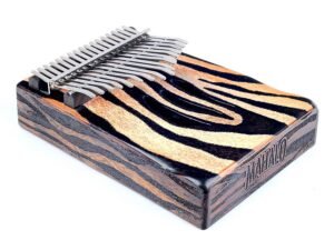 kalimba 17 keys ZEBRA, with tuning hammer and bag