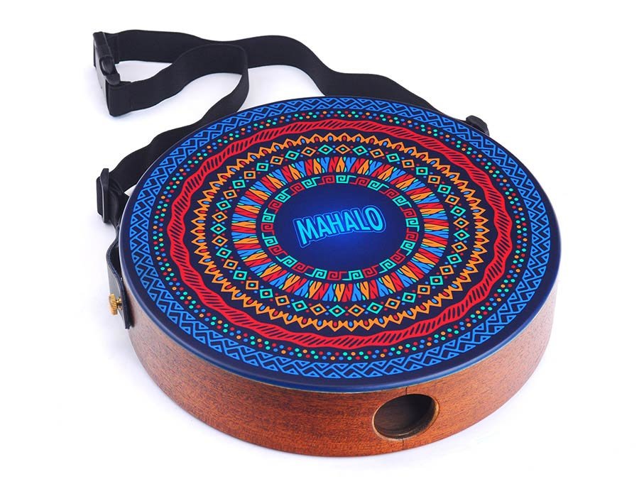 travel/lap top cajon CIRCLE, with strap and bag