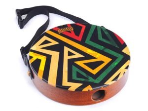 travel/lap top cajon GEOMETRIC, with strap and bag