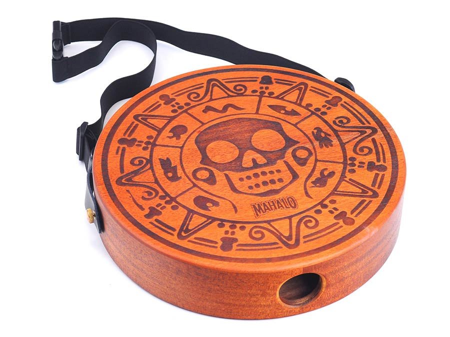 travel/lap top cajon PIRATE, with strap and bag