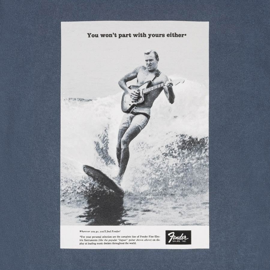 vintage ad surfer tee, ocean XL - Afbeelding 2