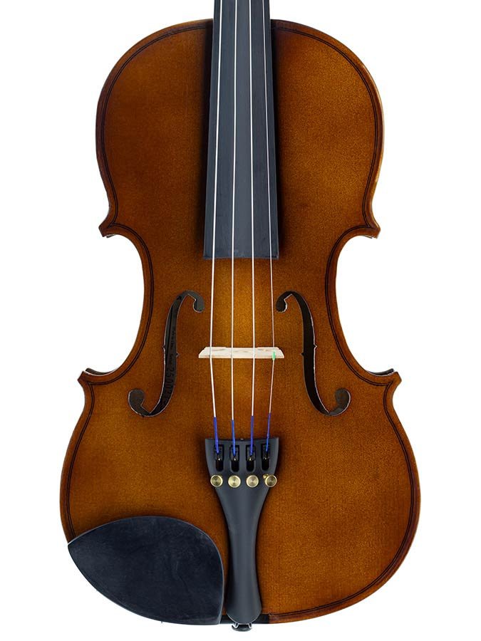 violin outfit 4/4 ready to play, all solid, ebonised hardwood fittings, incl. bow and case - Afbeelding 2