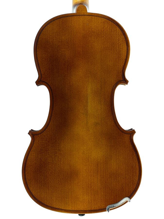 violin outfit 4/4 ready to play, all solid, ebonised hardwood fittings, incl. bow and case - Afbeelding 3