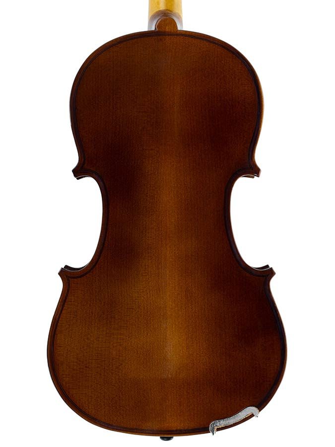 violin outfit 4/4 ready to play, all solid, ebony fittings, incl. bow and case - Afbeelding 3
