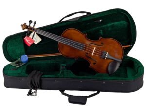 viola outfit 16" (40.5cm) ready to play, all solid, ebony fittings, incl. bow and case