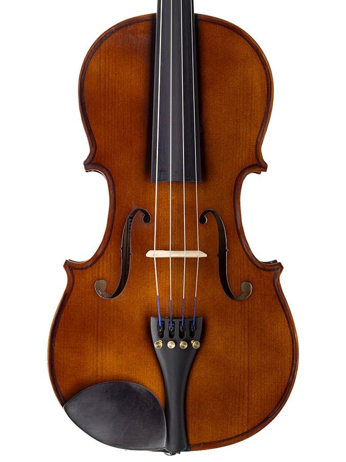 viola outfit 16" (40.5cm) ready to play, all solid, ebony fittings, incl. bow and case - Afbeelding 2
