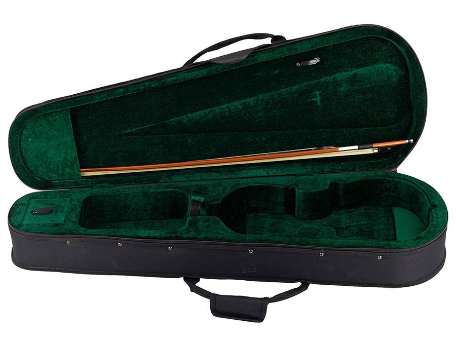 viola outfit 13" (33.0cm) ready to play, all solid, ebony fittings, incl. bow and case - Afbeelding 5