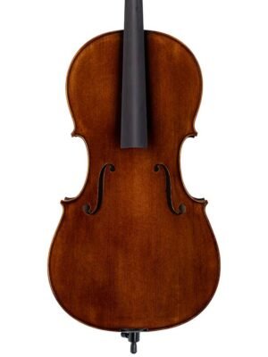 cello 3/4, all solid, oil varnish with brown uniform finish, european wood