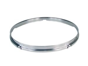 drum hoop 13", chrome plated, 5 holes