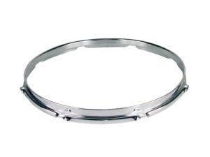 drum hoop 16", chrome plated, 8 holes
