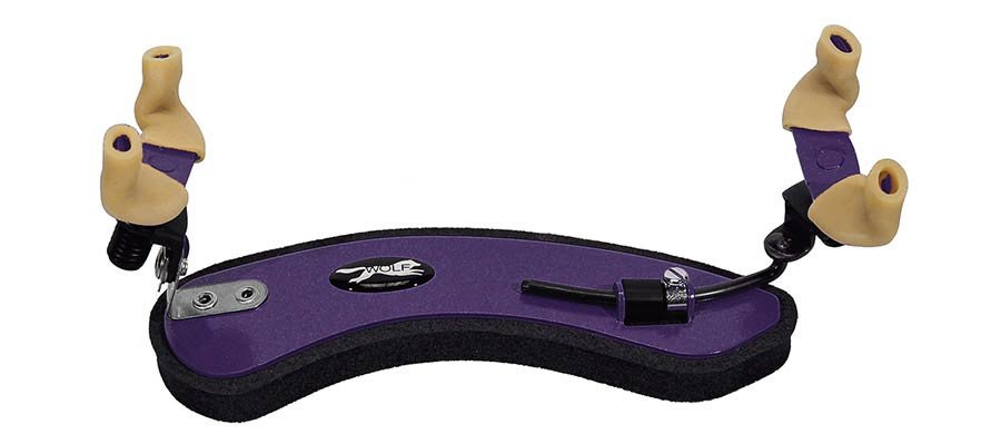 shoulder rest for violin, forte secondo, starlight purple, fits 1/2-1/4