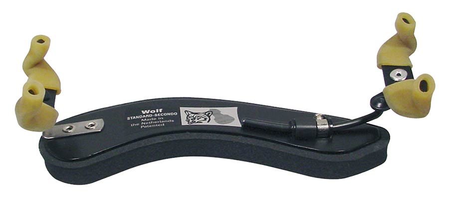 shoulder rest for violin, standard secondo, fits 1/8-1/16