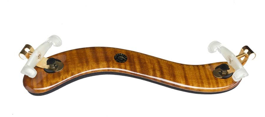 shoulder rest for violin, flamed maple light varnished, fits 4/4- 3/4 - Afbeelding 2